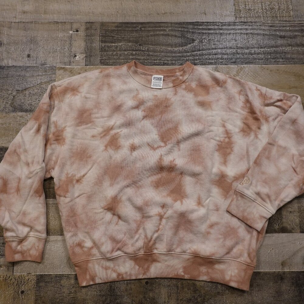 Victoria’s Secret PINK Tie-Dye Pastel Sweatshirt‎ women's extra small